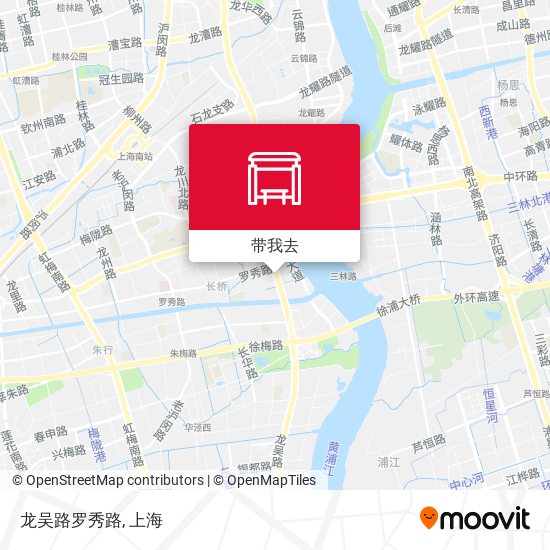 龙吴路罗秀路地图