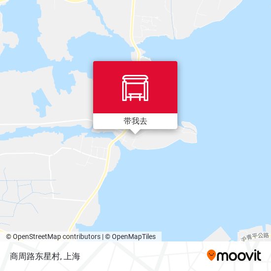 商周路东星村地图