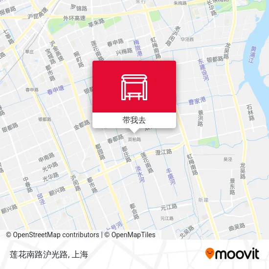 莲花南路沪光路地图