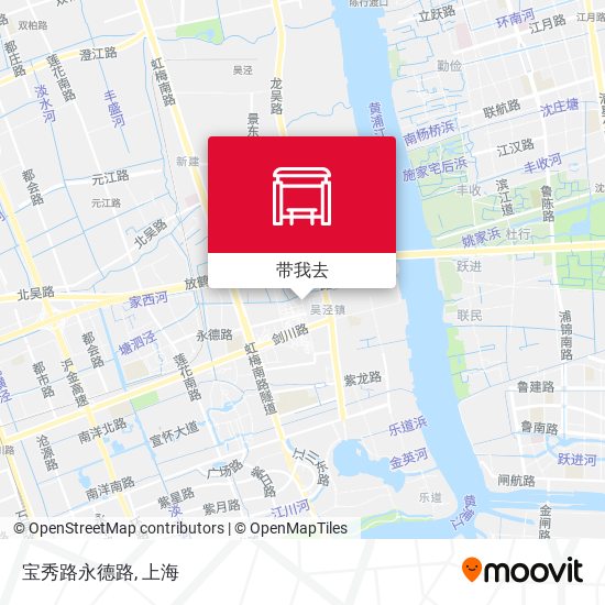 宝秀路永德路地图