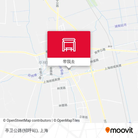 亭卫公路(招呼站)地图
