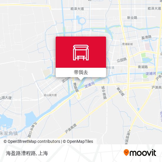 海盈路漕程路地图