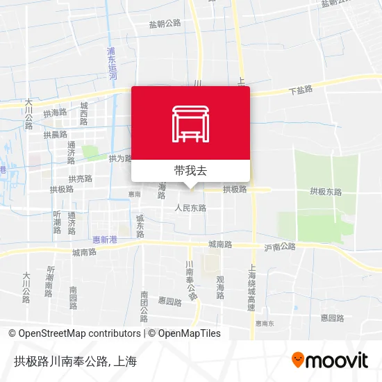 拱极路川南奉公路地图