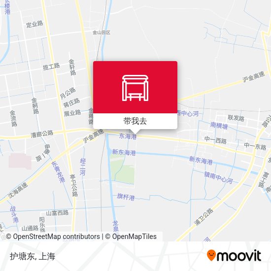 护塘东地图