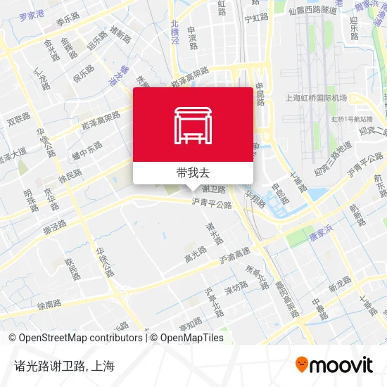 诸光路谢卫路地图