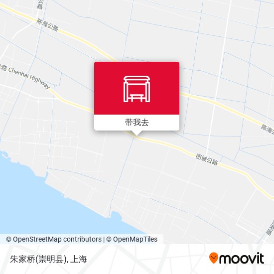 朱家桥(崇明县)地图