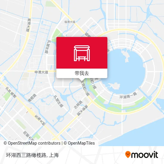 环湖西三路橄榄路地图