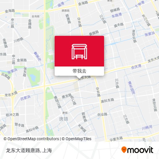 龙东大道顾唐路地图