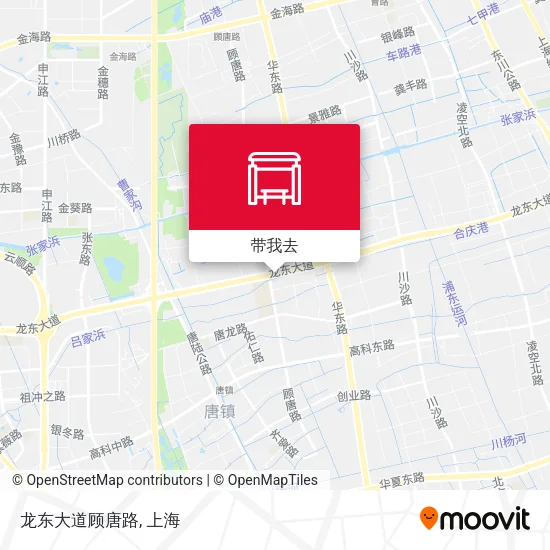 龙东大道顾唐路地图