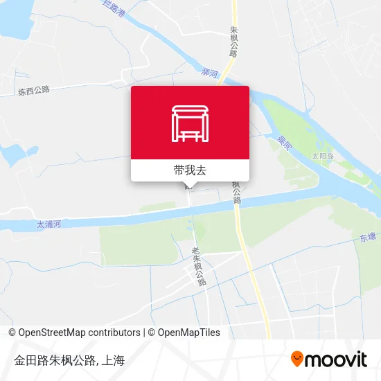 金田路朱枫公路地图