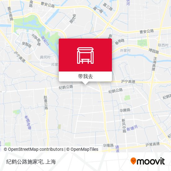 纪鹤公路施家宅地图