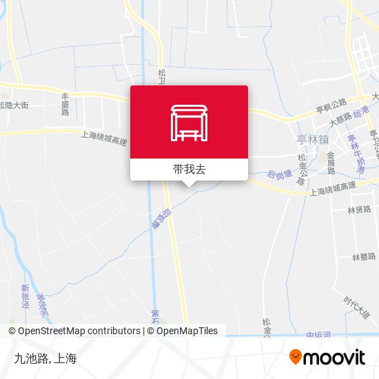 九池路地图