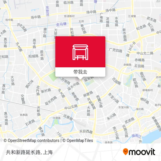 共和新路延长路地图