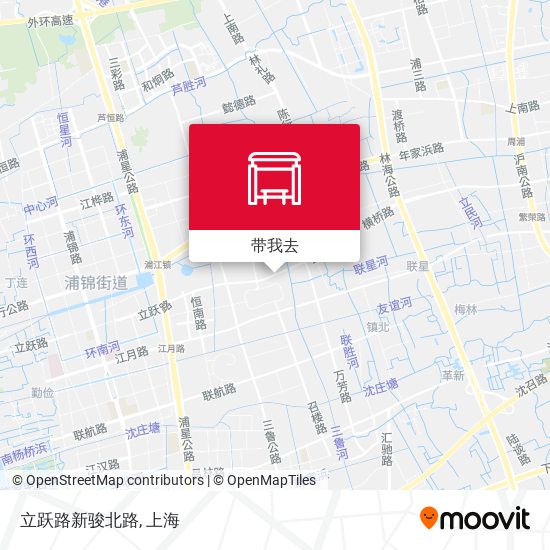 立跃路新骏北路地图