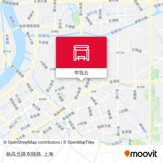 杨高北路东陆路地图