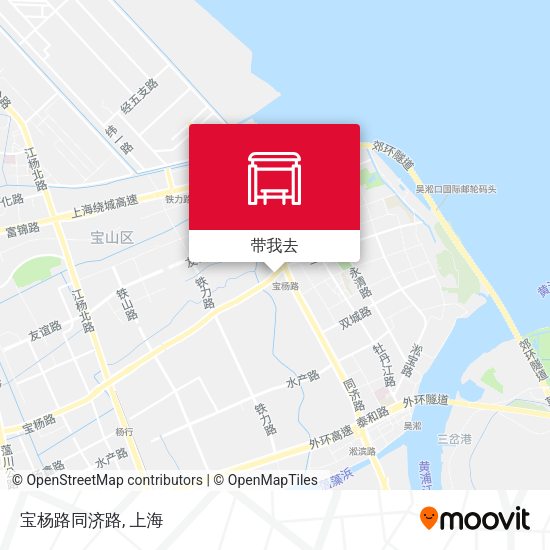 宝杨路同济路地图