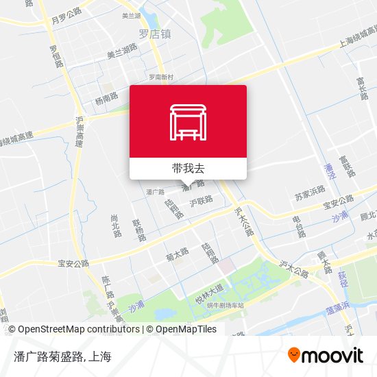 潘广路菊盛路地图