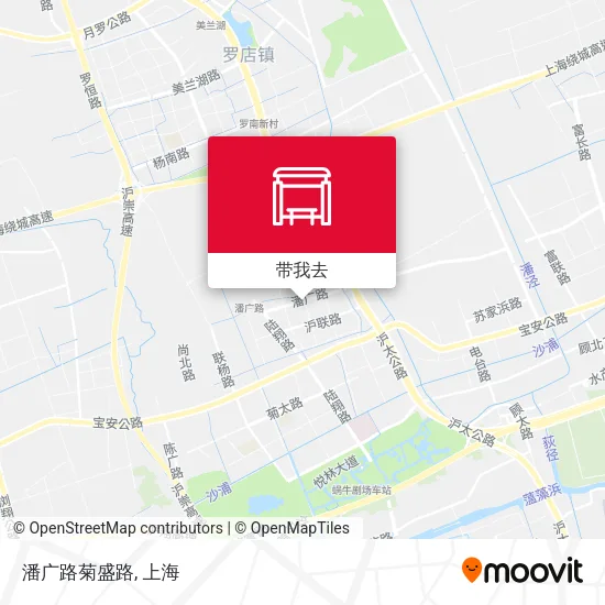 潘广路菊盛路地图