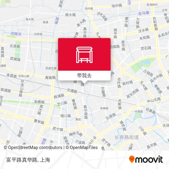 富平路真华路地图