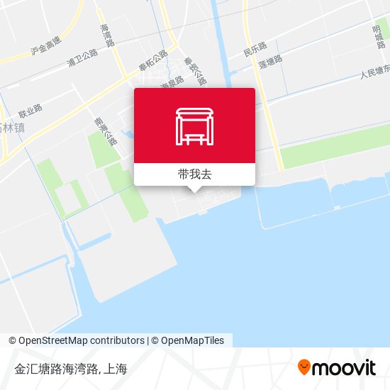 金汇塘路海湾路地图