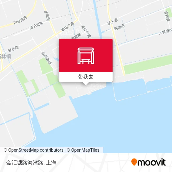 金汇塘路海湾路地图