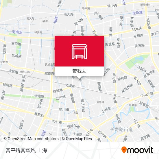 富平路真华路地图