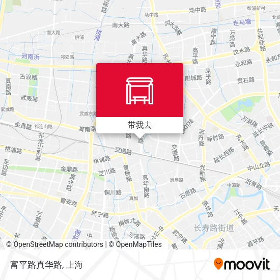 富平路真华路地图