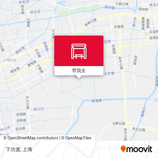下坊渡地图