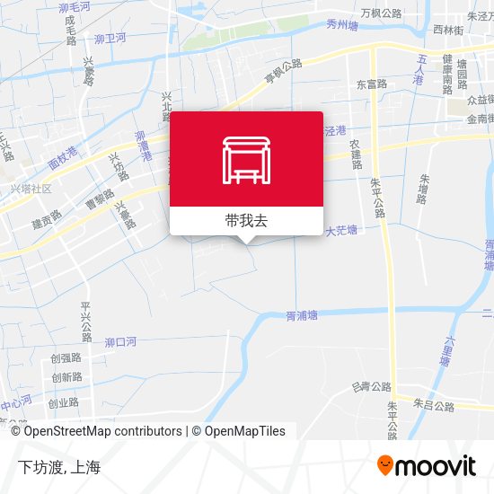下坊渡地图