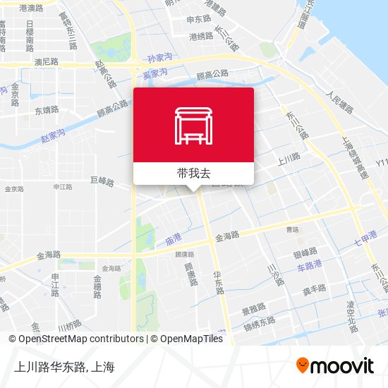 上川路华东路地图