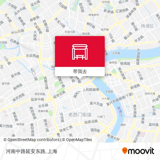 河南中路延安东路地图