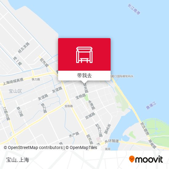 宝山地图