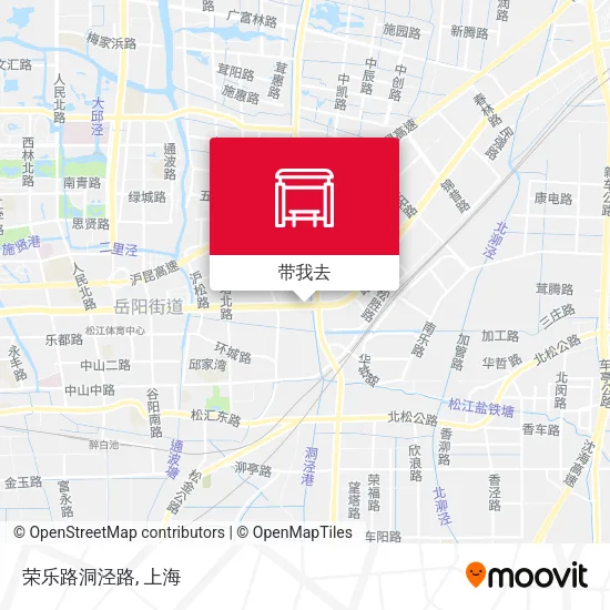 荣乐路洞泾路地图