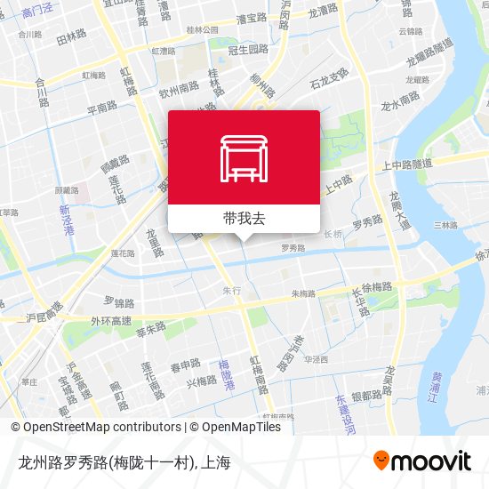 龙州路罗秀路(梅陇十一村)地图