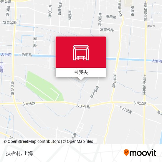 扶栏村地图