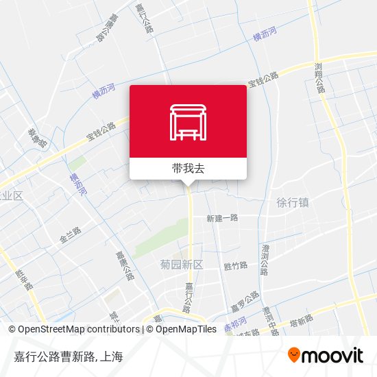 嘉行公路曹新路地图