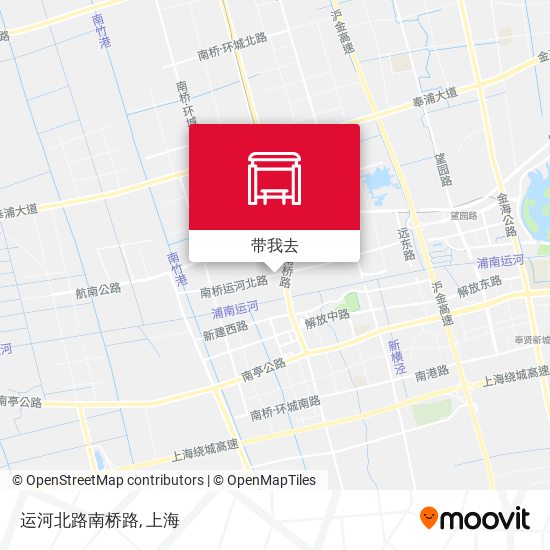 运河北路南桥路地图