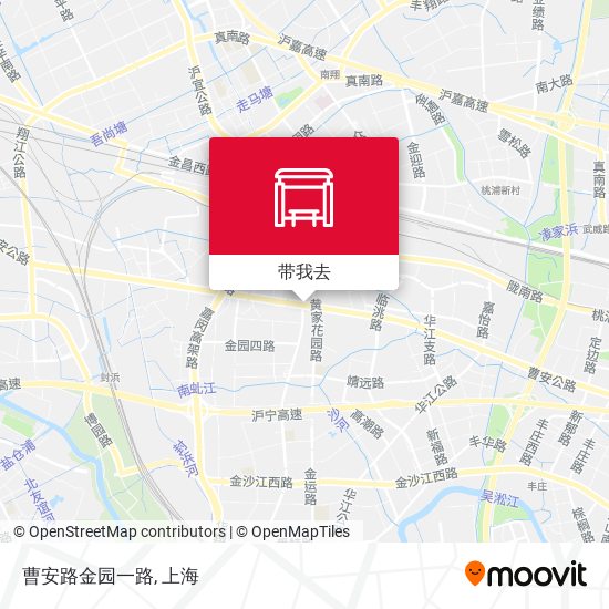 曹安路金园一路地图