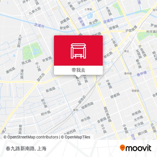 春九路新南路地图