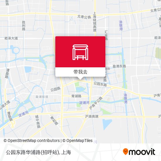 公园东路华浦路(招呼站)地图