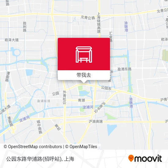 公园东路华浦路(招呼站)地图