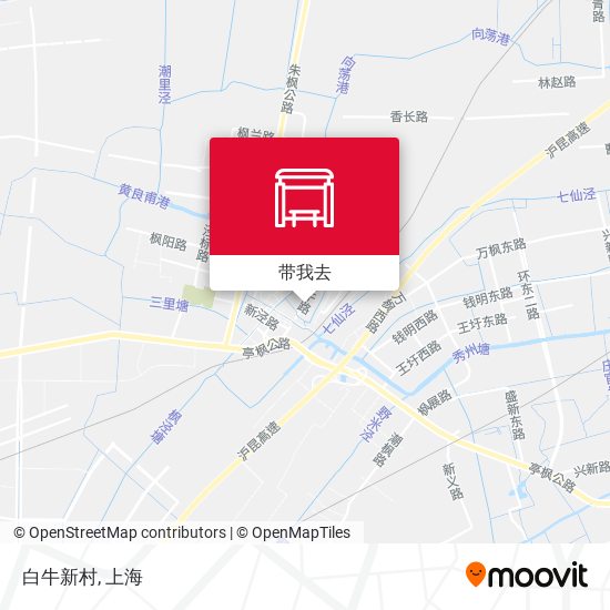 白牛新村地图