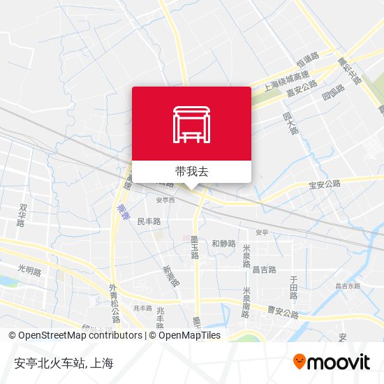 安亭北火车站地图