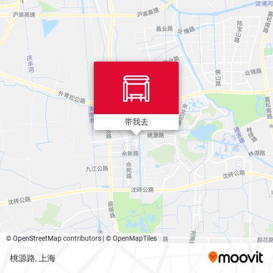 桃源路地图
