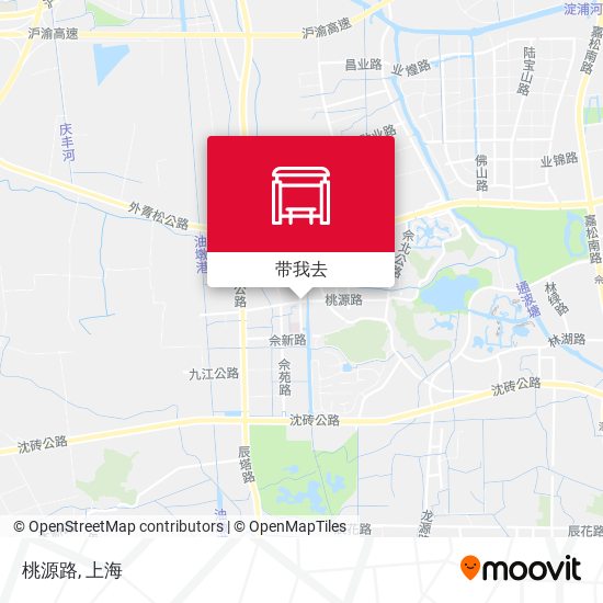 桃源路地图