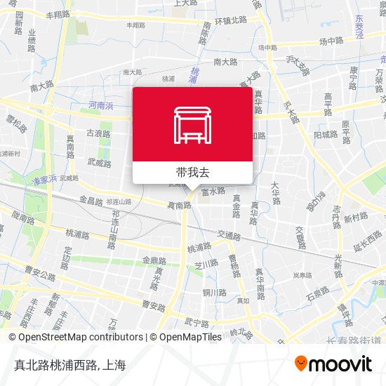 真北路桃浦西路地图