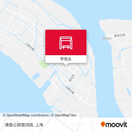 潘圆公路圆润路地图