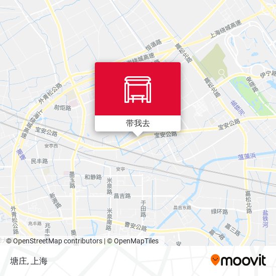 塘庄地图