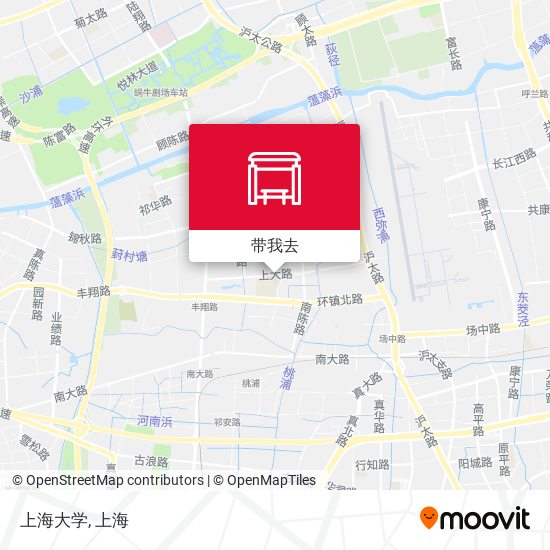 上海大学地图