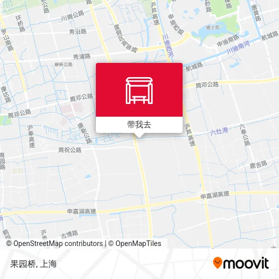果园桥地图